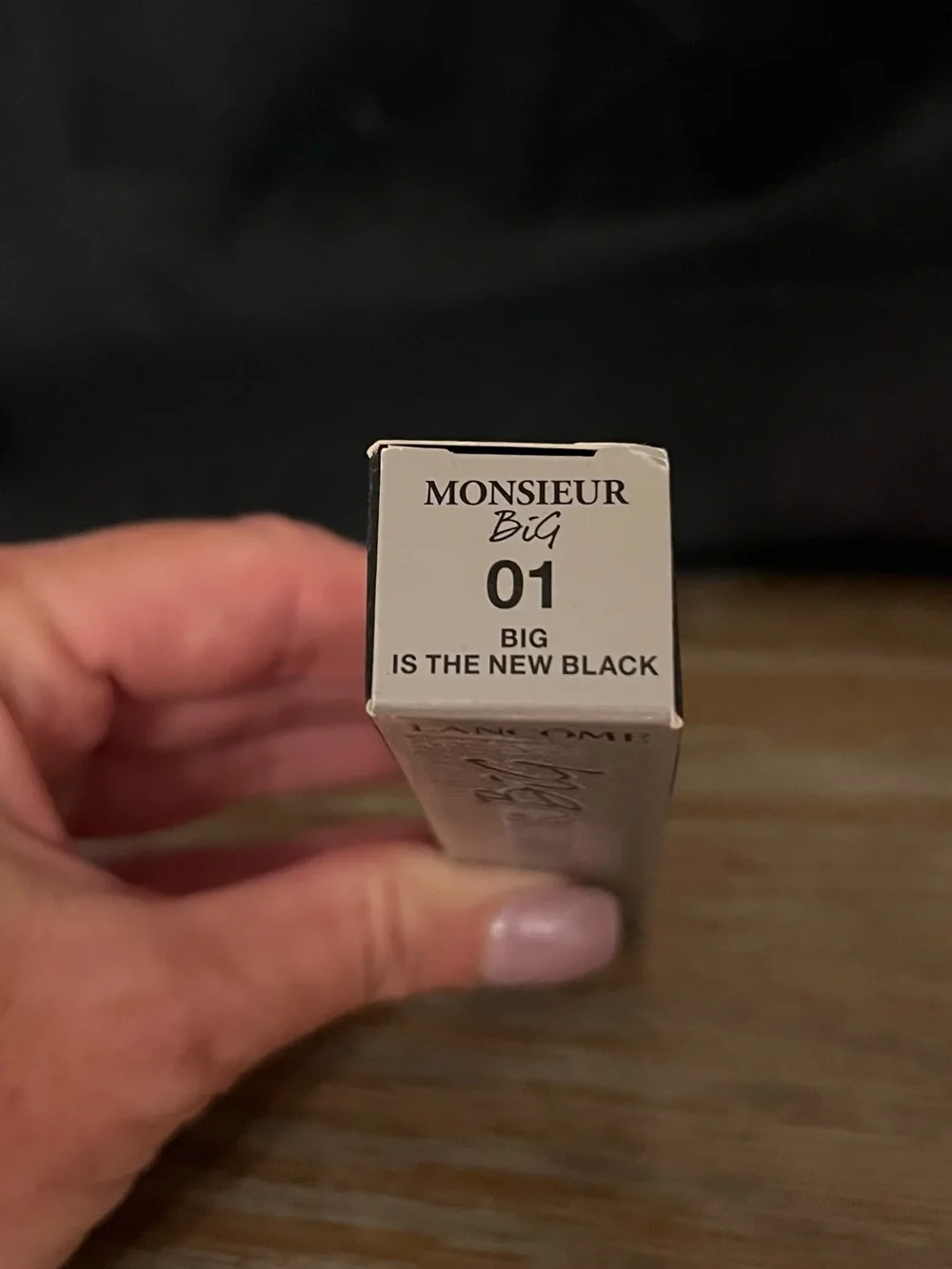 Lancôme Monsieur Big Mascara - Silver Glitter Packaging